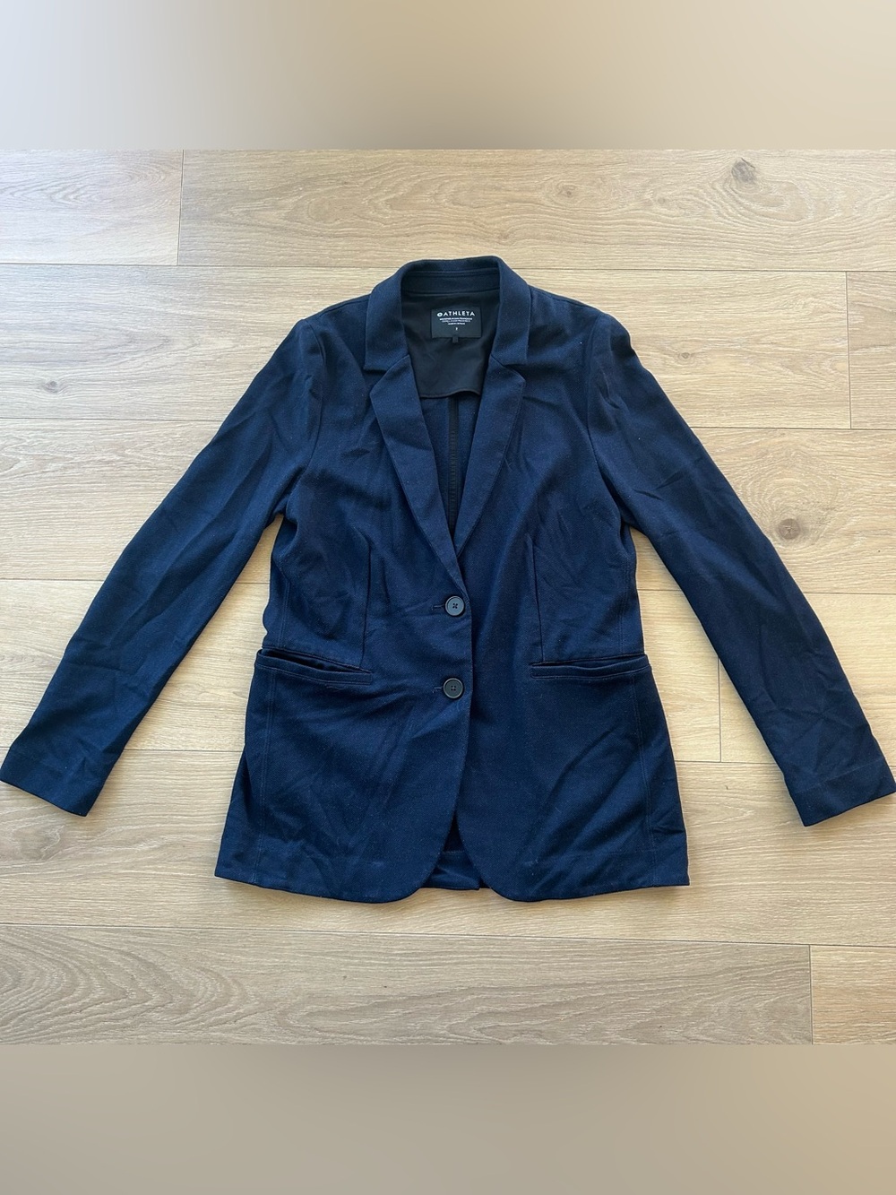 Athleta Women's Venice Blazer in Navy Heather Size 2